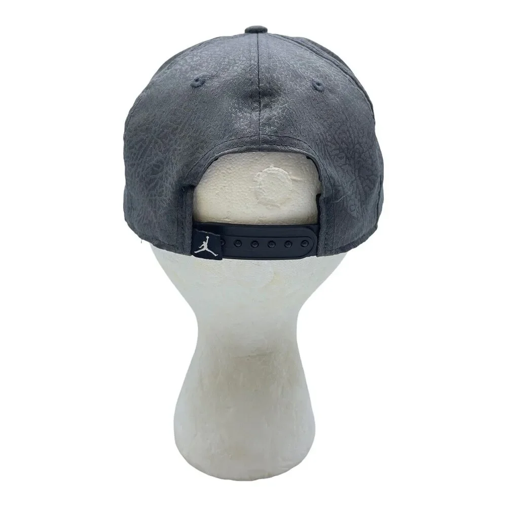 Air Jordan Metal Black Jumpman Hat Snapback Cap Youth